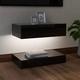 ТВ шкаф с LED осветление, черен гланц, 60x35 см ТВ шкаф с LED осветление, черен гланц, 60x35 см