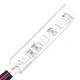 ТВ шкаф с LED осветление, сив, 120x35x40 см