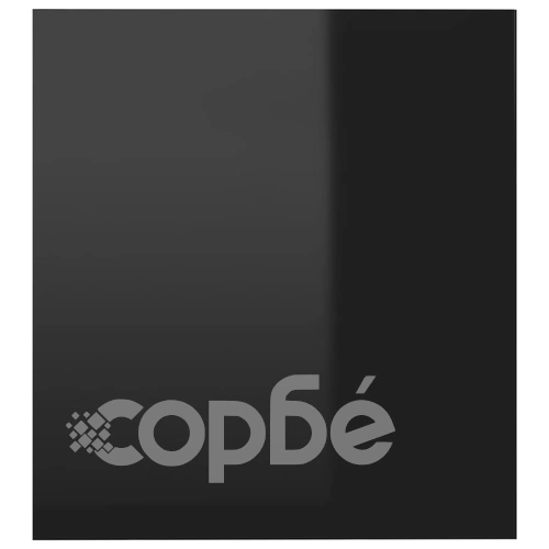 ТВ шкаф с LED осветление, черен гланц, 140x36,5x40 см ➤ топ цена ➤ sorbe.bg