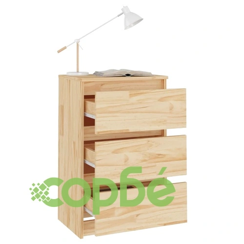 Нощни шкафчета, 2 бр, 40x29,5x64 см, бор масив ➤ топ цена ➤ sorbe.bg