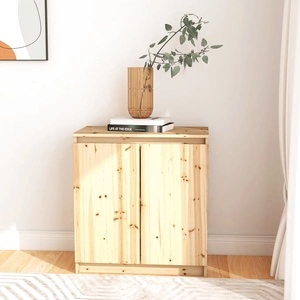 Страничен шкаф, 60x36x65 см, чам масив