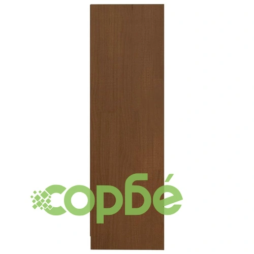 Библиотека/разделител за стая, меденокафява, 104x33,5x110см бор ➤ топ цена ➤ sorbe.bg