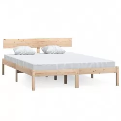 Рамка за легло, бор масив, 120x190 см, UK Small Double