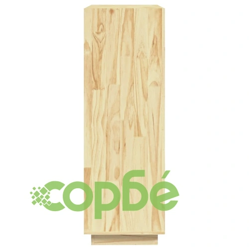 Библиотека/разделител за стая, 60x35x103 см, бор масив ➤ топ цена ➤ sorbe.bg