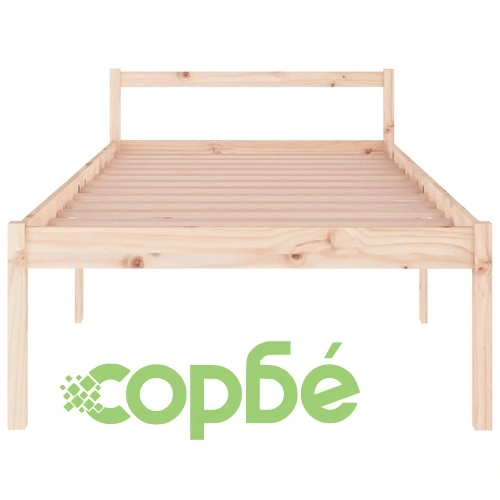 Легло за възрастни хора 100x200 см бор масив ➤ топ цена ➤ sorbe.bg