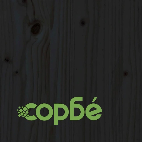 Рамка за легло, черна, дърво масив, 180x200 cм, Super King ➤ топ цена ➤ sorbe.bg