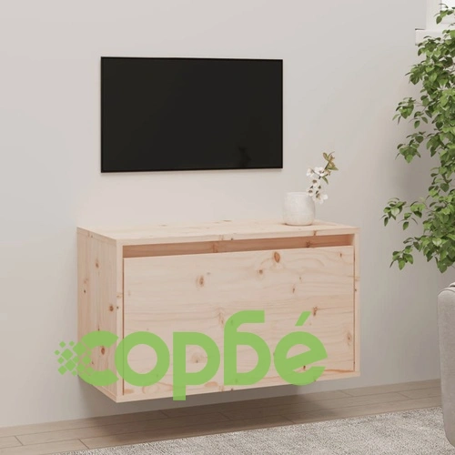 Стенен шкаф, 60x30x35 см, бор масив ➤ топ цена ➤ sorbe.bg