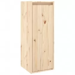 Стенен шкаф, 30x30x80 см, борово дърво масив