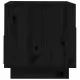 ТВ шкаф, черен, 60x35x37 см, бор масив