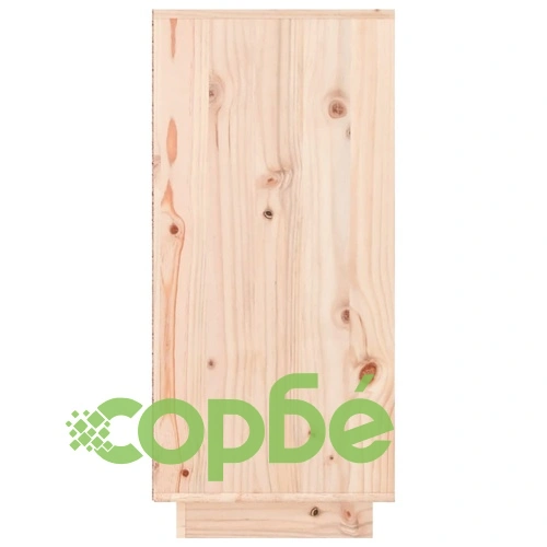 Сайдборд, 111x34x75 см, бор масив ➤ топ цена ➤ sorbe.bg