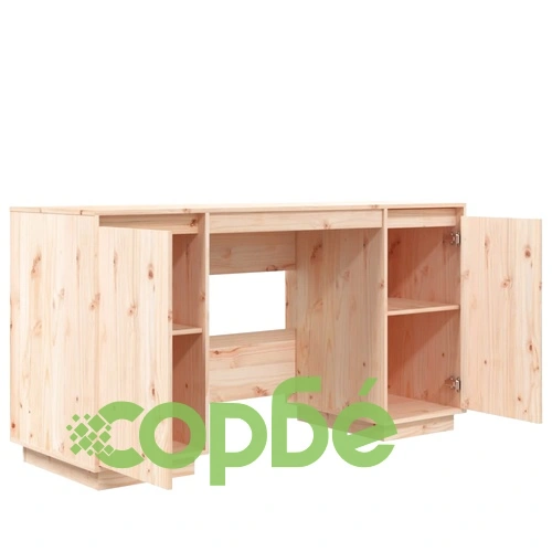 Бюро, 140x50x75 см, борово дърво масив ➤ топ цена ➤ sorbe.bg