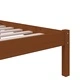 Рамка за легло меденокафява дърво 75x190 см Small Single
