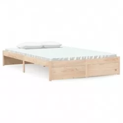 Рамка за легло, дърво масив, 120x190 см, 4FT Small Double