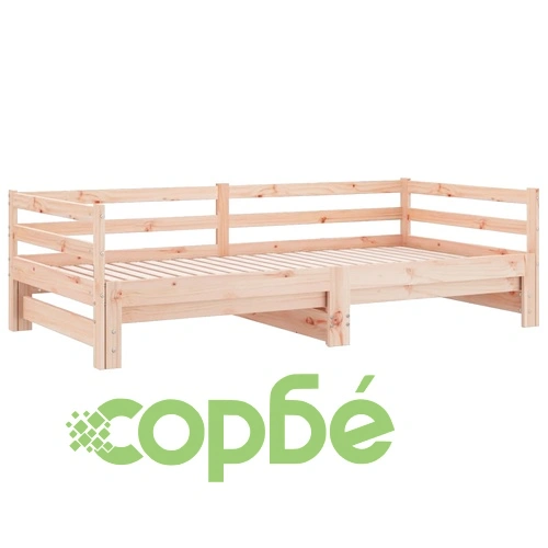 Разтегателно дневно легло, без матрак, 80x200 см ➤ топ цена ➤ sorbe.bg