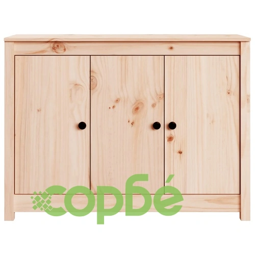 Сайдборд, 100x35x74 см, бор масив ➤ топ цена ➤ sorbe.bg
