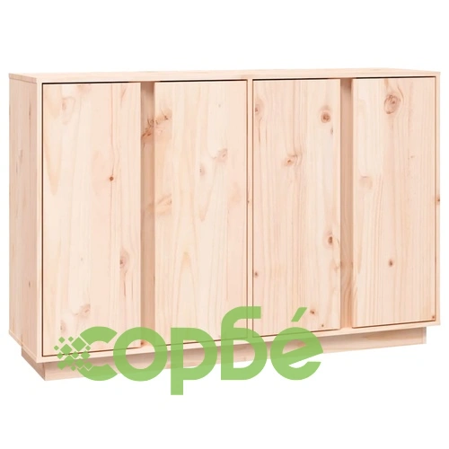 Сайдборд, 120x35x80 см, бор масив ➤ топ цена ➤ sorbe.bg