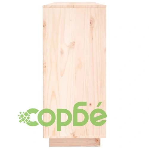 Сайдборд, 120x35x80 см, бор масив ➤ топ цена ➤ sorbe.bg