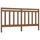 Горна табла за легло, меденокафява, 206x4x100 см, бор масив