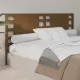 Табла за спалня, меденокафява, 206x4x100 см, бор масив