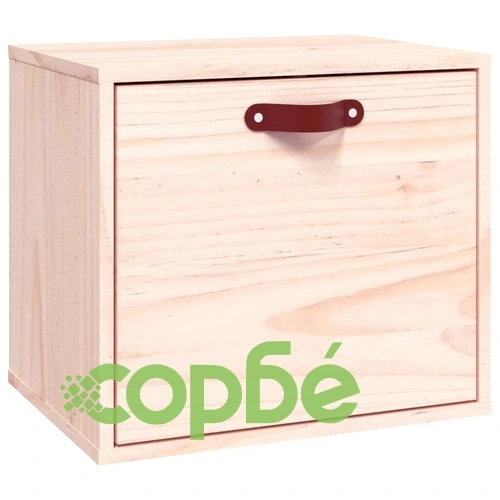 Стенен шкаф, 40x30x35 см, бор масив ➤ топ цена ➤ sorbe.bg