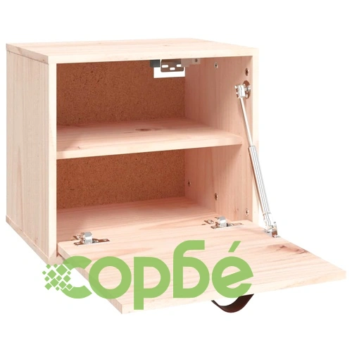 Стенен шкаф, 40x30x35 см, бор масив ➤ топ цена ➤ sorbe.bg