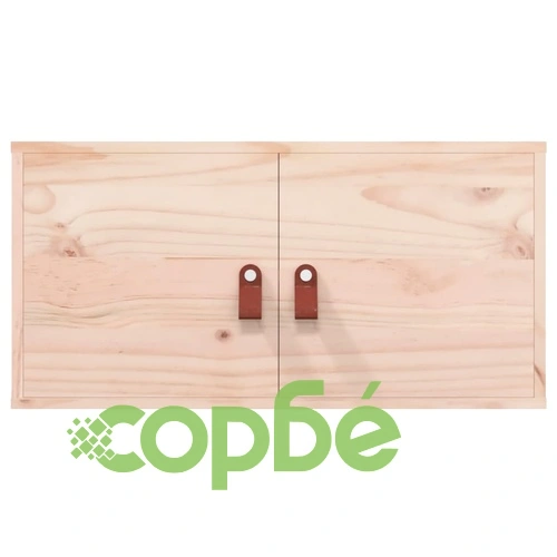 Стенни шкафове, 2 бр, 60x30x30 см, бор масив ➤ топ цена ➤ sorbe.bg