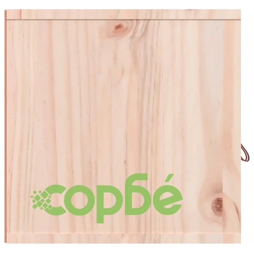 Стенен шкаф, 80x30x30 см, борово дърво масив ➤ топ цена ➤ sorbe.bg