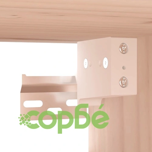 Стенни шкафове, 2 бр, 80x30x30 см, бор масив ➤ топ цена ➤ sorbe.bg