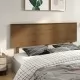 Горна табла за легло, меденокафява, 204x6x82,5 см, бор масив