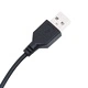 LED рамка за легло бяло 75x190 см Small Single дърво масив