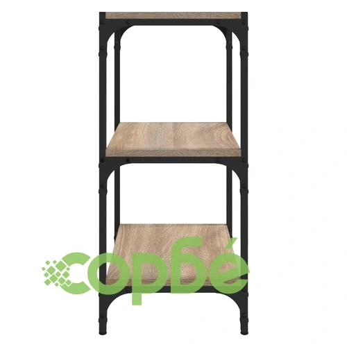 Библиотека дъб сонома 40x33x70,5 см инженерно дърво и стомана ➤ топ цена ➤ sorbe.bg