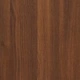 Библиотека, кафяв дъб, 80x33x100 см, инженерно дърво и стомана