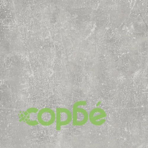 Нощна масичка, бетонно сива, 50x46x50 см, инженерно дърво ➤ топ цена ➤ sorbe.bg