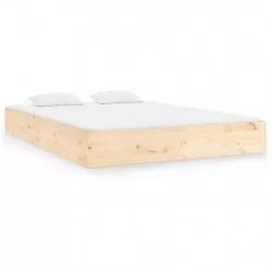 Рамка за легло, дърво масив, 150x200 cм, 5FT King Size