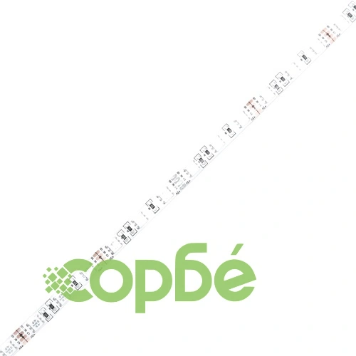 LED рамка за легло бяла 120x190 см Small Double масивно дърво ➤ топ цена ➤ sorbe.bg