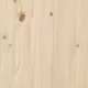 Разтегателна кушетка, борово дърво масив, 2x(90x200) см