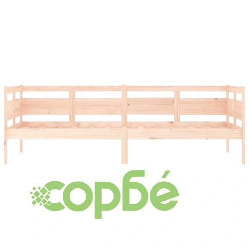 Дневно легло, борово дърво масив, 80x200 см ➤ топ цена ➤ sorbe.bg