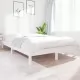 Рамка за легло, бяла, 120х200 см, бор масив