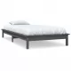 Рамка за легло, сива, 75x190 см, бор масив, 2FT6 Small Single