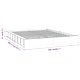 рамка за легло 150x200 см King Size масивно дърво