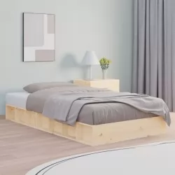 Рамка за легло, масивно дърво, 90x200 см