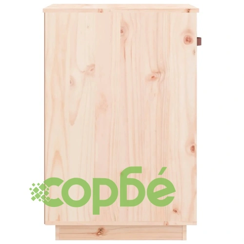 Шкаф за бюро 40x50x75 см борово дърво масив ➤ топ цена ➤ sorbe.bg