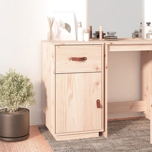 Шкаф за бюро 40x50x75 см борово дърво масив