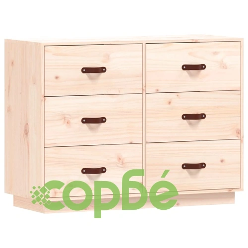 Сайдборд, 100x40x75 см, бор масив ➤ топ цена ➤ sorbe.bg