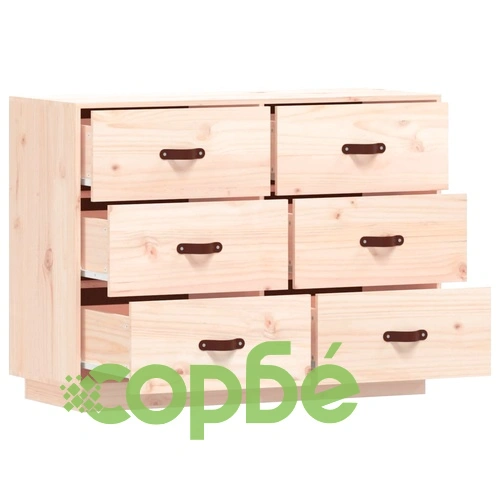 Сайдборд, 100x40x75 см, бор масив ➤ топ цена ➤ sorbe.bg