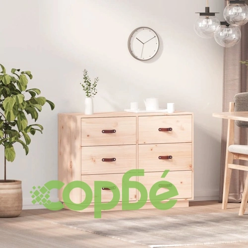 Сайдборд, 100x40x75 см, бор масив ➤ топ цена ➤ sorbe.bg