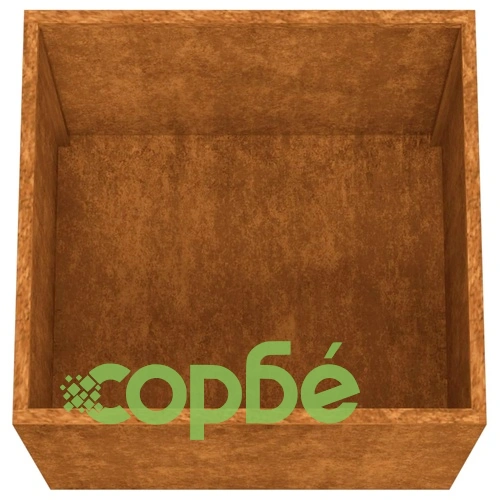 Кашпи, 2 бр, 42x40x39 см, кортенова стомана ➤ топ цена ➤ sorbe.bg