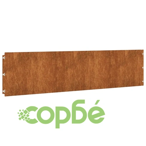 Градински кантове 30 бр 25x103 см гъвкави кортенова стомана ➤ топ цена ➤ sorbe.bg