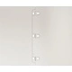 Градински кантове 30 бр 25x103 см гъвкави кортенова стомана