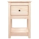 Нощно шкафче, 40x35x61,5 см, борово дърво масив
